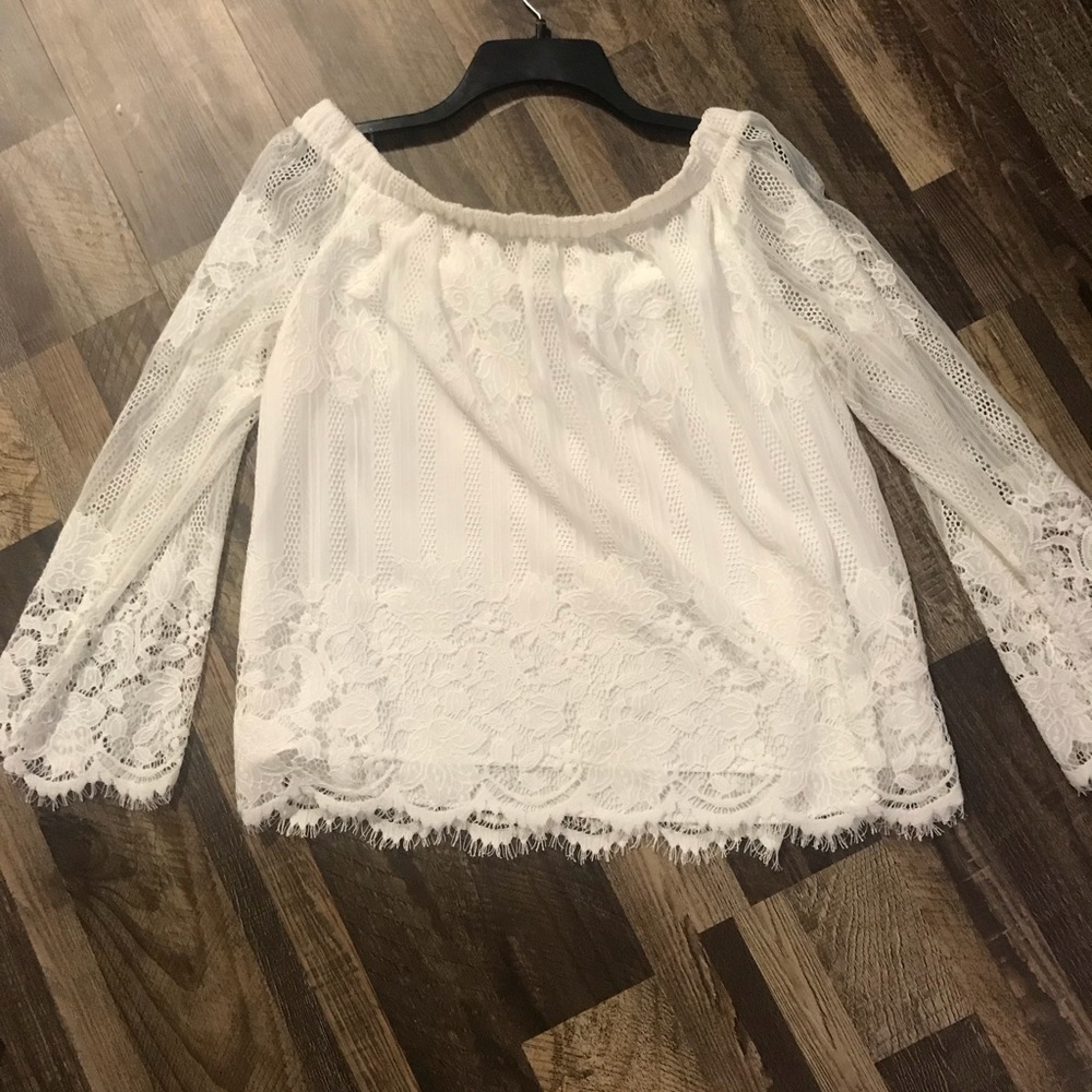 Off the shoulder top